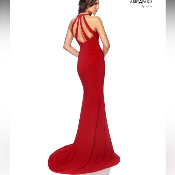 ABBY PARIS SZ 6 long formal evening or prom dress. New with tags. Women’s dress. - Picture 2 of 7